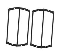 BESPORTBLE Car Speaker Grill Cover Metal Bar Subwoofer Guard for Audio Protection DIY Upgrade Trim with Enhanced Bass and Sleek Black Mesh Decoration