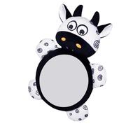 BESPORTBLE Carseat Mirror Black Design Adjustable Rear Facing Back Mirror Wide Angle View Easy Install Safe Observation for Car Seats
