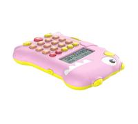 BESPORTBLE Cartoon Dinosaur Calculator Early Education Machine for Math Learning with Timed Function Portable Educational for Boys and Enhancing Mathematical Logic