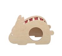 BESPORTBLE Cartoon Hamster House with Decorative Ladder Safe Bite Resistant Design for Hamsters and Chinchillas Cozy Sleeping and Playing Environment for DIY Decoration