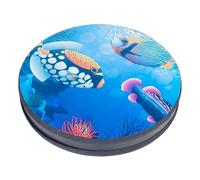 BESPORTBLE Cartoon Hand Drum Underwater Percussion Instrument for Enhances Listening Skills and Musicality Themed Design