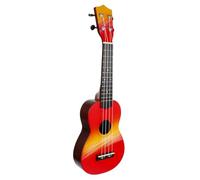 BESPORTBLE Cartoon Hand-painted Ukulele for Beginners Acoustic Instrument with Unique Design Safe Natural Material Starter Gift for Adults