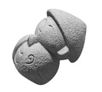 BESPORTBLE Carved Buddha Small Maitreya Sculpture Home Decor Buddha Stone Figurine Decoration