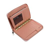 BESPORTBLE Cash Budgeting Binder Pu Zipper Pouch Cards Holder Planner Women's Organizer Wallet Envelope Money Pouch