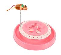 BESPORTBLE Cat Ball Track Toy Turntable Toy and Lightweight Fun and Engaging for Cats