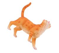 BESPORTBLE Cat Cognitive Plastic Simulation Cat Model for Home Decoration Sturdy Non Deformable Design