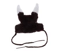 BESPORTBLE Cat Dog Hat Plush Pet Pirate Hat Knitted Cat Headwear Soft and Comfortable Halloween Pet Costumes