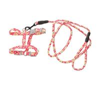 BESPORTBLE Cat Escape Kitten Leash Set Lightweight and Stylish Outdoor Walking for Cats and Dogs Cherry