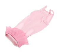 BESPORTBLE Cat Post Surgery Suit for Cats and Kittens, Breathable Pink Surgical Onesie, Size S for 1.5-3kg, Protective Non-lick Body Suit for Neutering and Healing