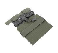 BESPORTBLE Cat Tactical Harness Vest for Small Cats - Adjustable Escape-proof Kitten Vest with Sturdy Green Fabric - Outdoor Travel and Daily Use Pet Safety Harness