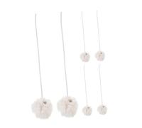 BESPORTBLE Cat Teasing Toy Ball Pcs Cat Scratching Post Tree Tower Replacement Balls Beige