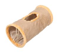 BESPORTBLE Cat Tunnel Toy Kitten Tunnel for Indoor Cats Suede Peepholes and Interactive Ball