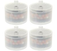 BESPORTBLE Cat Water Fountain Filters Carbon Replacement 4Pcs Pack for Electric Drinking Fountain Suitable for Multi-Pet Households