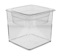 BESPORTBLE Cat Waterer Fish Tank Aquarium Bowl - Plastic Goldfish Tank for Home Desktop - Pet Drinking Fountain Suitable for Living Room and Reptile Feeding