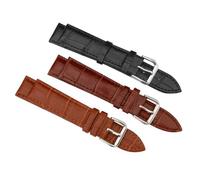 BESPORTBLE Cattlehide Watch Band Bamboo Grain Replacement Strap for Watches Comfortable Easy to Install Wristband for Daily Wear Black Color