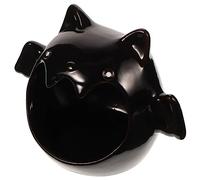 BESPORTBLE Ceramic Bat Shape Hamster Hideout for Small Pets Summer Cooling Nest Cute Hamster House Safe Material for Chinchillas Hedgehogs and Other Critters