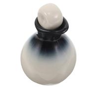 BESPORTBLE Ceramic Essential Oil Bottle Set 6 Pcs Small Vintage Porcelain Aromatherapy Dispenser Bottles with Caps for Beauty Salon Massage Oil Diffuser