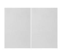 BESPORTBLE Ceramic Fiber Insulation Boards 2pcs High Temperature Resistant and Fireproof Heat Proof Panels for Wood Stove and Electric Heating Systems Suitable for Industrial Environments,