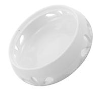 BESPORTBLE Ceramic Teapot Warmer with Porcelain Base for Tea Light Candles Heatproof Wax Melt Warmer Compatible with Coffee Mugs and Small Kettles Easy to Clean Elegant Design for Home and