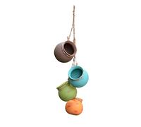 BESPORTBLE Ceramics Succulent Flower Pot Ceramic Plant Pots Outdoor Bracket for Wall Decor