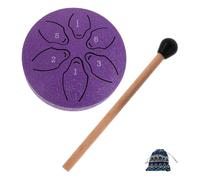 BESPORTBLE Cheers Mini Notes Steel Tongue Drum Portable Percussion Instrument Musical Handpan Drum for Boys and Girls Outdoor Small Rain Instrument