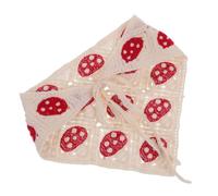 BESPORTBLE Chic Crochet Hair Bandana Design for Women Decorative Mushroom Pattern Headwrap Comfortable and Fashionable Accessory for Daily Wear and Outdoor Activities