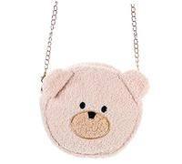 BESPORTBLE Chic Plush Bear Shape Crossbody Bag for Ladies Cute Shoulder Bag for Shopping Travel Daily Use Durable All for Friends Family