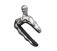 BESPORTBLE Chic Skull Guitar Capo Lightweight Acoustic Ukulele Capo Scratch Durable Guitar Supply for Beginners and Experienced Players