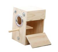 BESPORTBLE Chick Incubator Bird Nesting Box Bird Breeding Box Natural Feel for Parrot Canary Lark