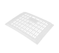 BESPORTBLE Chicken Cage Door Plastic Cover for Poultry Cage with Enhanced Durability and Easy Replacement White Plastic Lid Suitable for Backyard Coops
