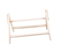 BESPORTBLE Chicken Stand Bin Chicken Roost for Chicken Coop Parrot Perch Training Stands Chicken Brooder Strong Chick Perch Amprolium for Chickens Roosting for Chicken Hens Perch Pet Wooden