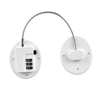 BESPORTBLE Child Safe Fridge Lock for Refrigerator Door, Password Combination Lock, Easy to Install, Stainless Steel and Zinc Alloy, Home Use for Freezer and Window Safety