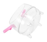 BESPORTBLE Chinchilla Dust Bath House Multi-use Bathroom Toilet for Hamsters Guinea Pigs and Small Animals Includes Urine Sand Bathing Tools Integrated Design in Deer Ear Style
