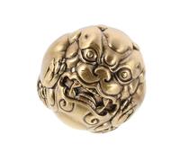 BESPORTBLE Chinese Brass Baoding Balls Portable Hand Massage Therapy Tool for Wealth Durable Collectible Exercise Balls for Seniors for Home and Office Relaxation