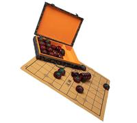 BESPORTBLE Chinese Chess Set for Adults Traditional Wood Chess Board 32 Pieces Educational Game for Boys and Girls and Adults
