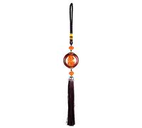 BESPORTBLE Chinese Fengshui Car Pendant Guanyin Buddha Statue Chinese Knot Tassel Car Decoration Rear View Mirror Lucky Charm Pendant for Car Interior Accessory