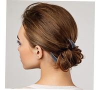 BESPORTBLE Chinese Style Wooden Hair Chopsticks Moon Shaped Hair Stick Smooth Edges Chopsticks for Secure Updo and Flyaway Control