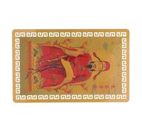 BESPORTBLE Chinese Tai Sui Metal Luck Amulet Card Aluminum-magnesium Alloy Feng Shui Protection for Wealth Success Portable Wallet