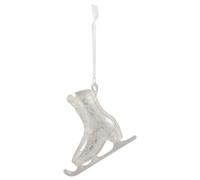 BESPORTBLE Christmas Tree Acrylic Ice Skate Ornament, Colorful Miniature Ice Skating Boot Hanging Decoration, Single Piece Christmas Craft Accessory for Holiday Tree