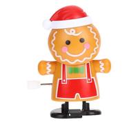 BESPORTBLE Christmas Wind Up Gingerbread Man Portable Clockwork Walking for Interactive Xmas Party Favor Charming Holiday for Boys and Fun Festive Plaything