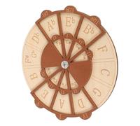 BESPORTBLE Circle of Fifths Guitar Learning Tool Portable Music Theory Wheel Chord Progression Aid for Beginners Adults Compact Ear Training and Chord Recognition Practice