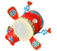 BESPORTBLE Classic Hat Brooch for Women Chinese Style Number One Scholar Brooch Pins Figurine Lapel Pin for Classic Party Wear Badge