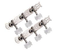 BESPORTBLE Classical Guitar Locking Tuners with Plastic Knobs Accurate Machine Heads for Precise Pitch Easy Installation Compatible with Various Classical Guitars