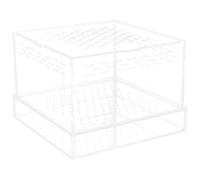 BESPORTBLE Clear Acrylic Insect Hatching Container with Lid Small Critters Keeper for Spider Scorpion Gecko and More Ventilated Breeding Box for Reptiles and Live Food