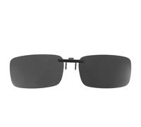 BESPORTBLE Clip on Polarized Sunglasses Clip for Glasses with Resin and Silicone Material, Stylish Rimless Design, Protect Eyes the Sun, for Outdoor Activities and Fishing
