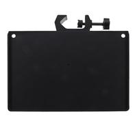 BESPORTBLE Clip on Tray for Microphone Stand and Instrument Stand, Black Abs Clamp-on Rack Holder with Raised Design to Fix the Tray and Prevent Items from Slipping, for Live Streaming