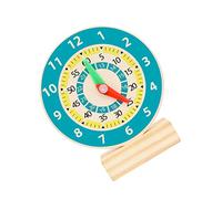 BESPORTBLE Clock Cognition Educational Plaything for Color Recognition Cognitive Development Learning Aid for Home Kindergarten Activities
