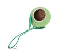 BESPORTBLE Coconut Shell Bird Nest Parrot House Nest Box Bird Cage Hanging Birdhouse for Parrots