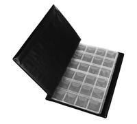 BESPORTBLE Coin Collection Album with Stylish PU Binder for Secure Storage Holder for Ancient Coins Organizer for Collectors and Display Cases