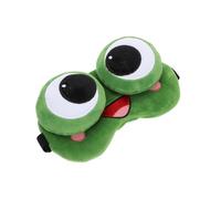 BESPORTBLE Cold Gel Eye Mask Plush Material and Elastic Bands, Breathable Cartoon Blindfold for Indoor and Camping Use, for Those Who Want Deep, Uninterrupted Sleep and Effective Eyeshade